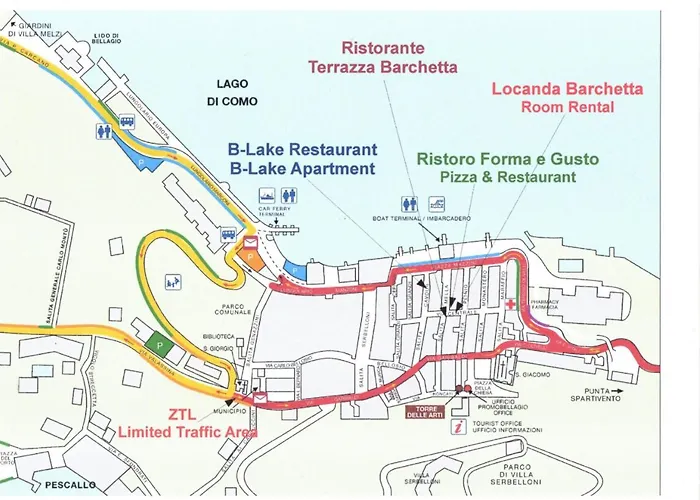 Barchetta - Panzió Bellagio